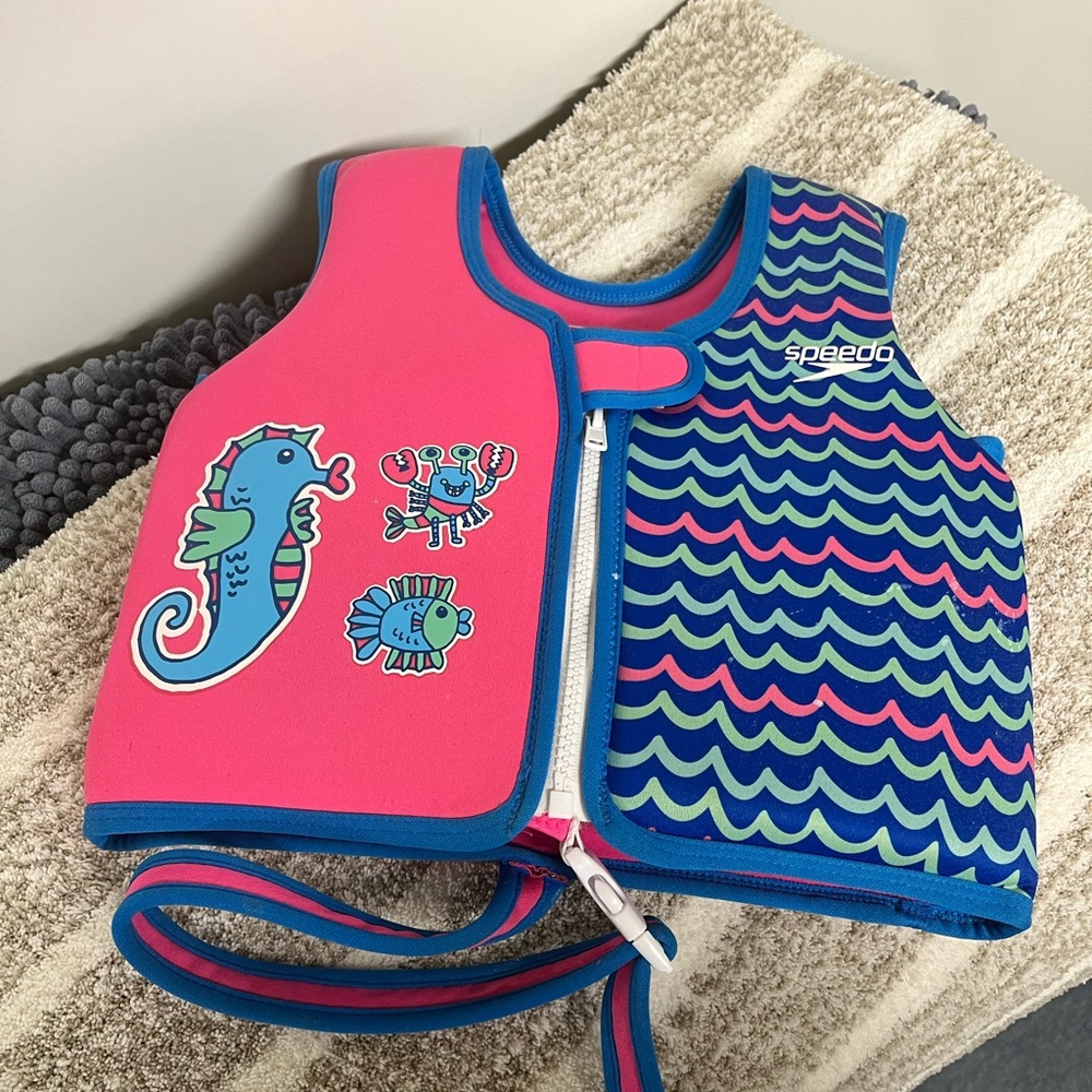 Kids Speedo Life Jacket/Vest (Ages 2-4)